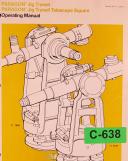 Cubic Precision-Cubic Precision Paragon jig Transit Telescope, Operations Manual 1985-71 1001-71 1010-71 1026-01